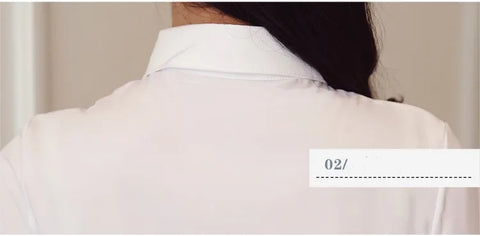 Fashion White Short Sleeve Women's Blouse Solid Tops for Autumn 2023 Ladies Work Shirt Eye Catching Basic Clothing