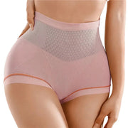 High Waist Women Panties Flat Belly Shaping Briefs Breathable Mesh Transparent Knickers Tummy Hip Lift Underpants