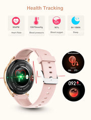 MEVADEN Bluetooth Call Smart Watch Sport Fitness Tracker Custom Dial for Men and Women Compatible with Android IOS