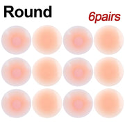 Silicone Nipple Cover Reusable Women's Bra Sticker Invisible Boob Pads Strapless Lift Up Bra Intimates