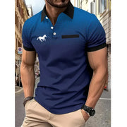 Men’s Summer Slim Fit Sport Polo Shirt