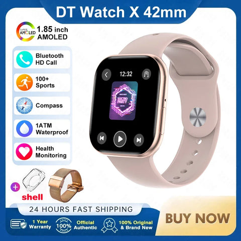 Apple Watch 10 Mini Smart Watch Men 3D Surround Music Video NFC Bluetooth Call Android Compatible Short and Eye Catching