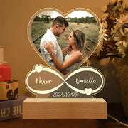 Personalized Anniversary Women Men Couples Gifts Custom Photo Love Frame Acrylic Plaque Valentine's Day Giftware for Him Her