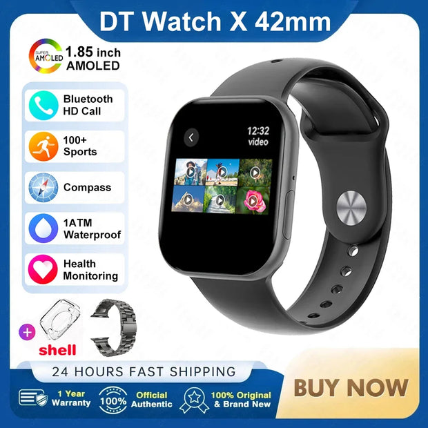 Apple Watch 10 Mini Smart Watch Men 3D Surround Music Video NFC Bluetooth Call Android Compatible Short and Eye Catching