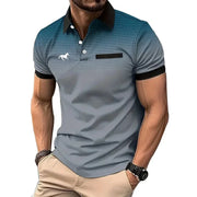 Men’s Summer Slim Fit Sport Polo Shirt