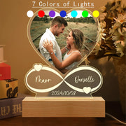 Personalized Anniversary Women Men Couples Gifts Custom Photo Love Frame Acrylic Plaque Valentine's Day Giftware for Him Her