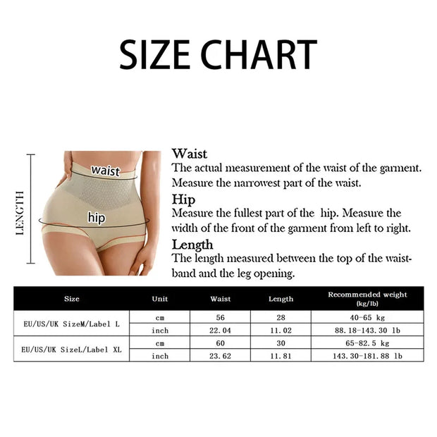 High Waist Women Panties Flat Belly Shaping Briefs Breathable Mesh Transparent Knickers Tummy Hip Lift Underpants