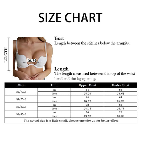 Sexy Low Cut Push Up Bra Backless Invisible Seamless Dive V Lingerie Wedding Underwear for Women