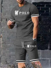 Summer Men Set Tracksuit Set 3D Printed Casual Men's T-shirt Short Male Sportswear Short Sleeve 2 Pieces Sporty Clothing Outfit