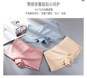 Women Boxers Underwear Cotton Ladies Safety Pants Female Seamless Underpants Solid Cozy Sexy Lingerie