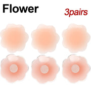 Silicone Nipple Cover Reusable Women's Bra Sticker Invisible Boob Pads Strapless Lift Up Bra Intimates