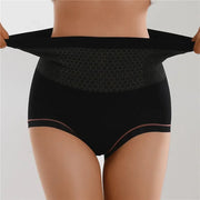 High Waist Women Panties Flat Belly Shaping Briefs Breathable Mesh Transparent Knickers Tummy Hip Lift Underpants